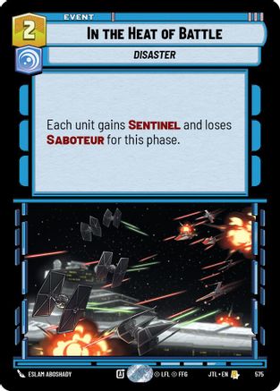 In the Heat of Battle (Foil) (575) [Jump to Lightspeed] Foil