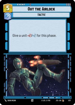 Out the Airlock (Foil) (577) [Jump to Lightspeed] Foil