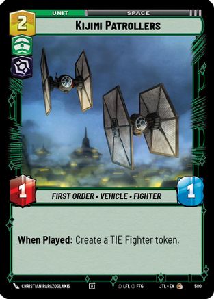Kijimi Patrollers (Foil) (580) [Jump to Lightspeed] Foil