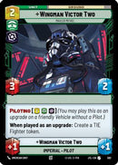 Wingman Victor Two - Mauler Mithel (Foil) (582) [Jump to Lightspeed] Foil