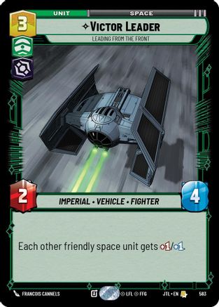 Victor Leader - Leading from the Front (Foil) (583) [Jump to Lightspeed] Foil