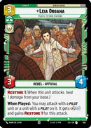 Leia Organa - Pilots, To Your Stations (Foil) (595) [Jump to Lightspeed] Foil