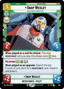 Snap Wexley - Resistance Recon Flier (Foil) (596) [Jump to Lightspeed] Foil