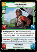 Poe Dameron - One Hell of a Pilot (Foil) (598) [Jump to Lightspeed] Foil
