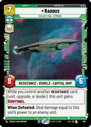 Raddus - Holdo's Final Command (Foil) (602) [Jump to Lightspeed] Foil