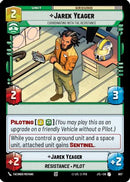 Jarek Yeager - Coordinating With The Resistance (Foil) (607) [Jump to Lightspeed] Foil