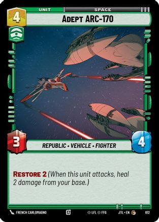 Adept ARC-170 (Foil) (612) [Jump to Lightspeed] Foil