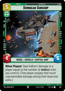 Dornean Gunship (Foil) (614) [Jump to Lightspeed] Foil