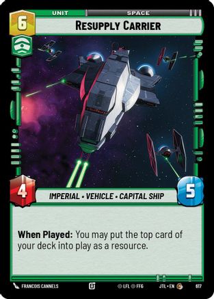Resupply Carrier (Foil) (617) [Jump to Lightspeed] Foil