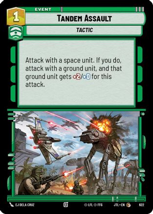 Tandem Assault (Foil) (622) [Jump to Lightspeed] Foil