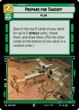 Prepare for Takeoff (Foil) (626) [Jump to Lightspeed] Foil