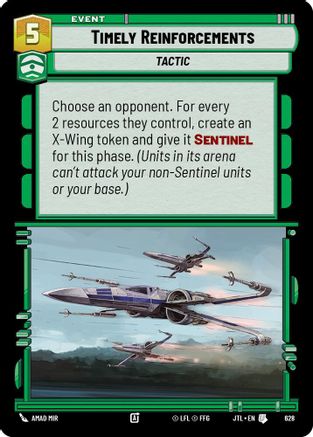 Timely Reinforcements (Foil) (628) [Jump to Lightspeed] Foil