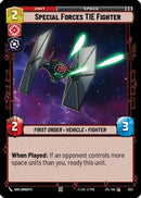 Special Forces TIE Fighter (Foil) (633) [Jump to Lightspeed] Foil