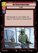 No Disintegrations (Foil) (642) [Jump to Lightspeed] Foil