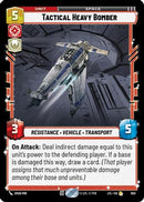 Tactical Heavy Bomber (Foil) (650) [Jump to Lightspeed] Foil