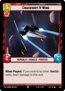 Crackshot V-Wing (Foil) (656) [Jump to Lightspeed] Foil