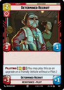 Determined Recruit (Foil) (657) [Jump to Lightspeed] Foil