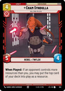 Cham Syndulla - Rallying Ryloth (Foil) (662) [Jump to Lightspeed] Foil