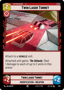 Twin Laser Turret (Foil) (670) [Jump to Lightspeed] Foil
