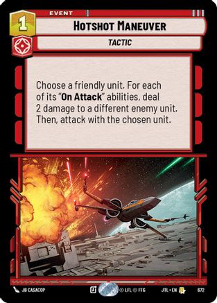 Hotshot Maneuver (Foil) (672) [Jump to Lightspeed] Foil