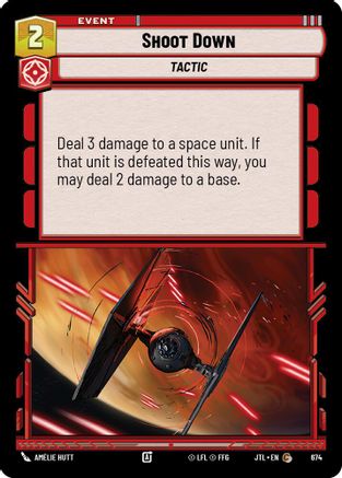 Shoot Down (Foil) (674) [Jump to Lightspeed] Foil