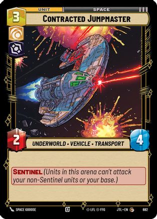 Contracted Jumpmaster (Foil) (682) [Jump to Lightspeed] Foil