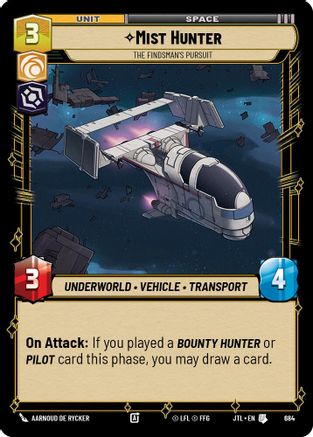 Mist Hunter - The Findsman's Pursuit (Foil) (684) [Jump to Lightspeed] Foil