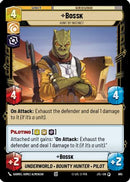 Bossk - Hunt By Instinct (Foil) (685) [Jump to Lightspeed] Foil