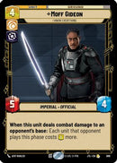 Moff Gideon - I Know Everything (Foil) (686) [Jump to Lightspeed] Foil