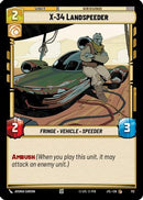 X-34 Landspeeder (Foil) (712) [Jump to Lightspeed] Foil