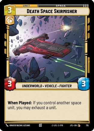 Death Space Skirmisher (Foil) (715) [Jump to Lightspeed] Foil