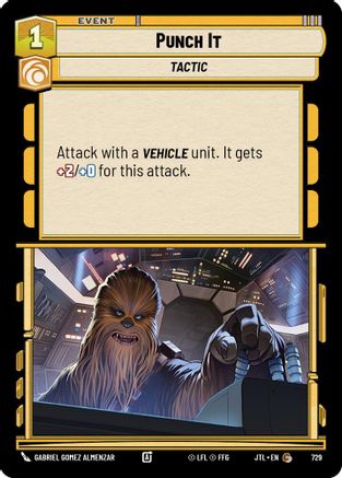 Punch It (Foil) (729) [Jump to Lightspeed] Foil