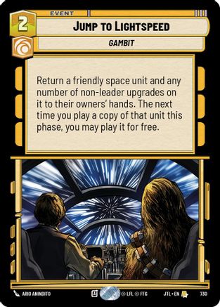 Jump to Lightspeed (Foil) (730) [Jump to Lightspeed] Foil