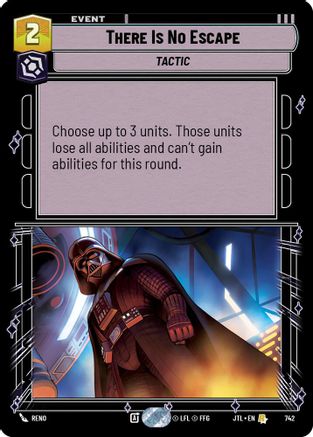 There Is No Escape (Foil) (742) [Jump to Lightspeed] Foil