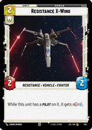 Resistance X-Wing (Foil) (745) [Jump to Lightspeed] Foil