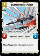 Dilapidated Ski Speeder (Foil) (746) [Jump to Lightspeed] Foil