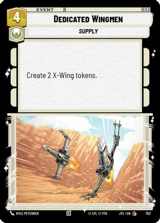 Dedicated Wingmen (Foil) (752) [Jump to Lightspeed] Foil