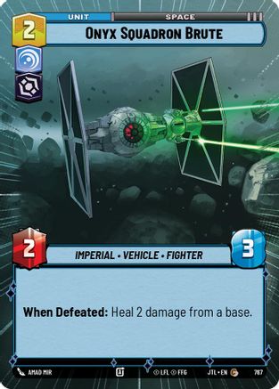 Onyx Squadron Brute (Hyperspace Foil) (767) [Jump to Lightspeed] Foil