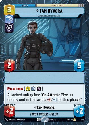 Tam Ryvora - Searching For Purpose (Hyperspace Foil) (769) [Jump to Lightspeed] Foil