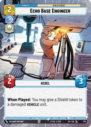 Echo Base Engineer (Hyperspace Foil) (778) [Jump to Lightspeed] Foil