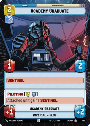 Academy Graduate (Hyperspace Foil) (792) [Jump to Lightspeed] Foil