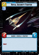 Royal Security Fighter (Hyperspace Foil) (795) [Jump to Lightspeed] Foil