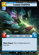 Cloaked StarViper (Hyperspace Foil) (801) [Jump to Lightspeed] Foil