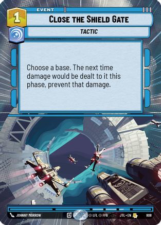Close the Shield Gate (Hyperspace Foil) (808) [Jump to Lightspeed] Foil