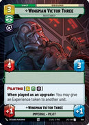 Wingman Victor Three - Backstabber (Hyperspace Foil) (820) [Jump to Lightspeed] Foil