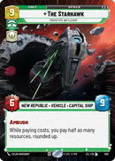 The Starhawk - Prototype Battleship (Hyperspace Foil) (839) [Jump to Lightspeed] Foil