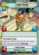 Jarek Yeager - Coordinating With The Resistance (Hyperspace Foil) (843) [Jump to Lightspeed] Foil