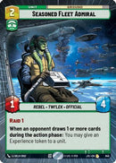 Seasoned Fleet Admiral (Hyperspace Foil) (845) [Jump to Lightspeed] Foil