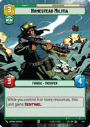 Homestead Militia (Hyperspace Foil) (847) [Jump to Lightspeed] Foil