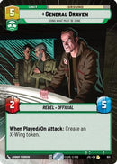 General Draven - Doing What Must Be Done (Hyperspace Foil) (851) [Jump to Lightspeed] Foil